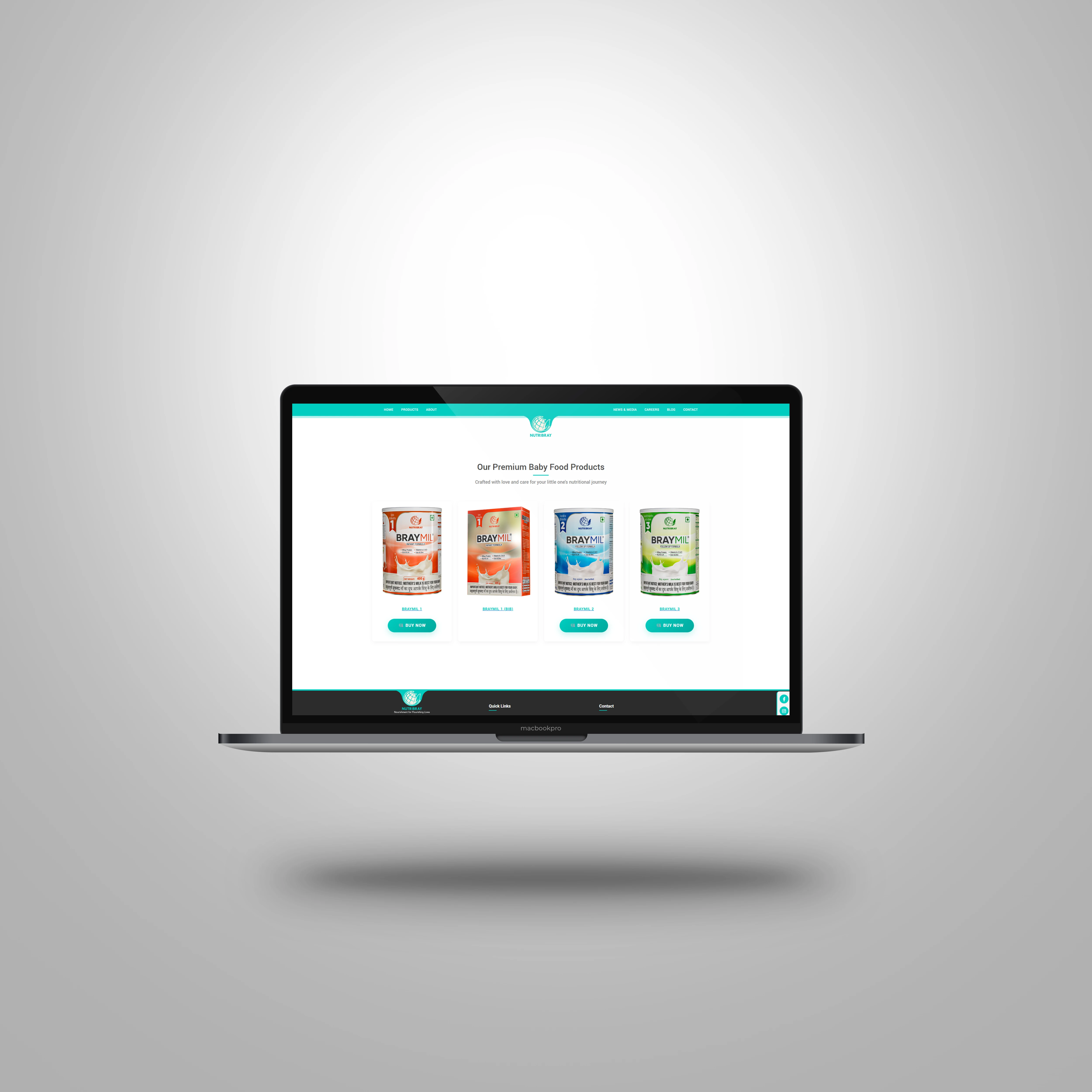 Nutribray | India’s Trusted Infant Formula & Baby Food Brand screenshot preview