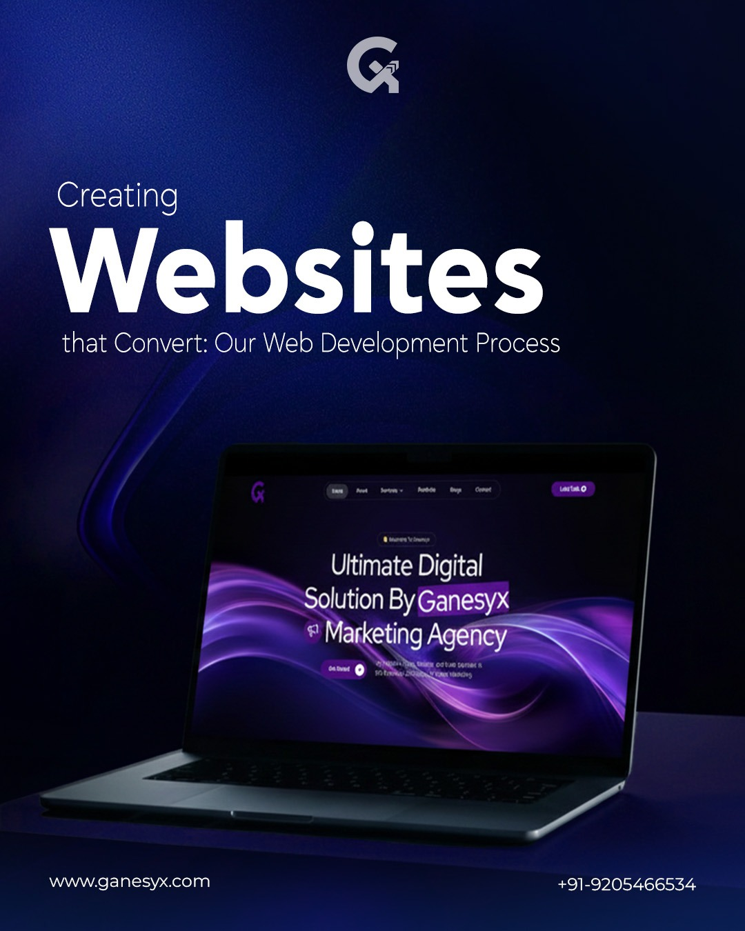 Ganesyx Web Interface Motion Showreel